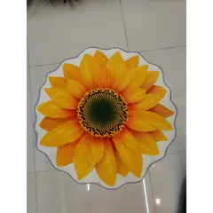 GENERICO - Alfombras Flor 3D 80Cm