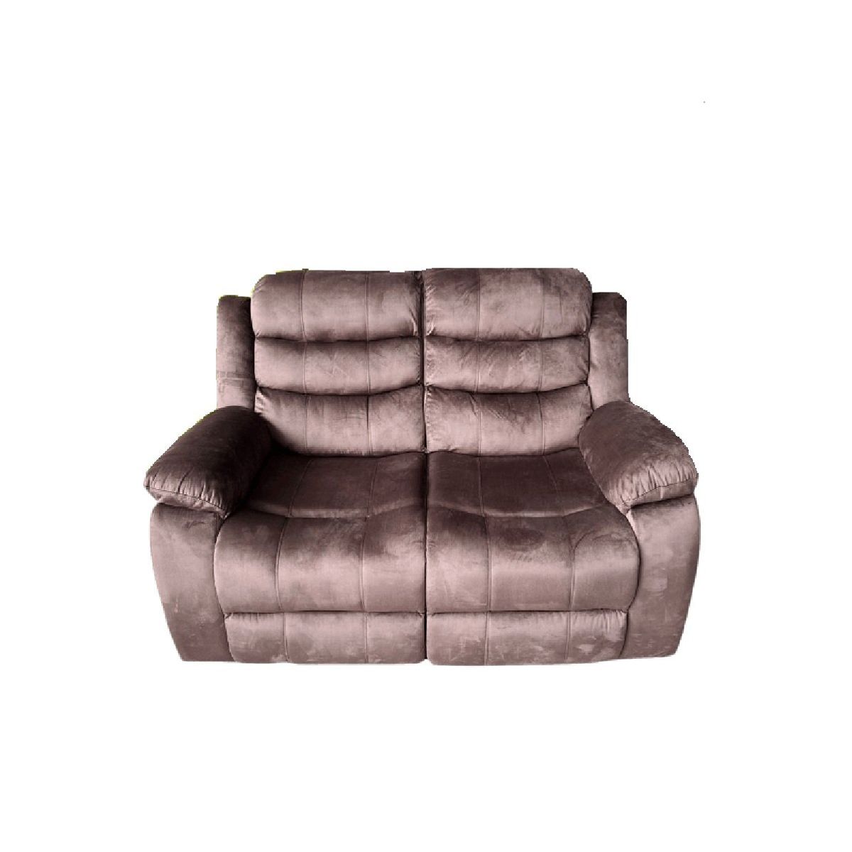 ANDYRALL HOME - Berger 2 Cuerpos Reclinable Moderno Fenix Café 8005C2