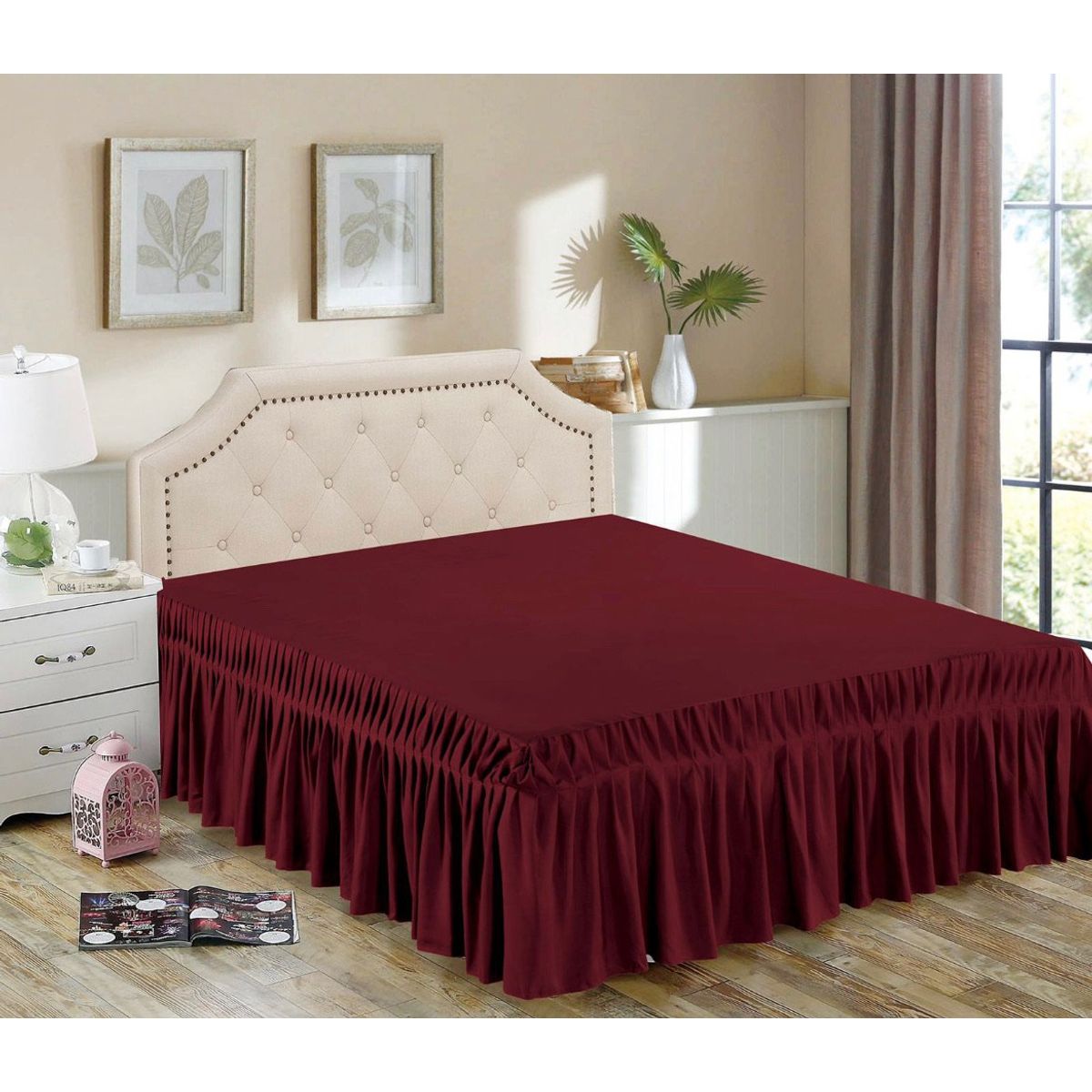 GENERICO - Faldon De Cama 2 Plaza 150 x 200 cm…