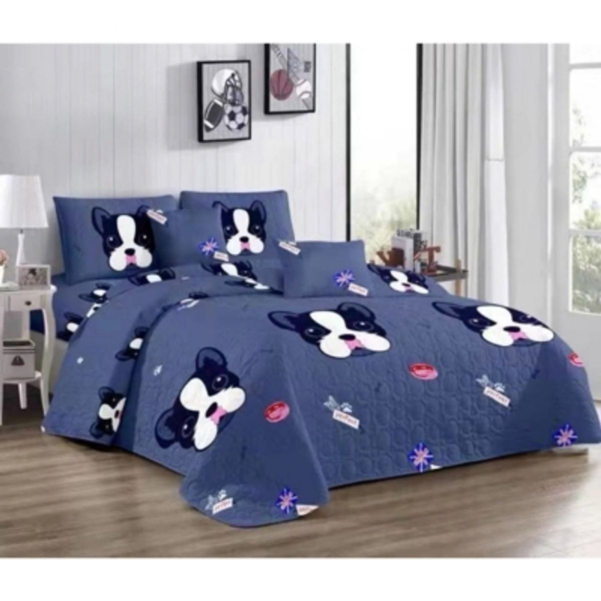 GENERICO - Cubrecama Quilt 1.5 Plaza Reversibles…