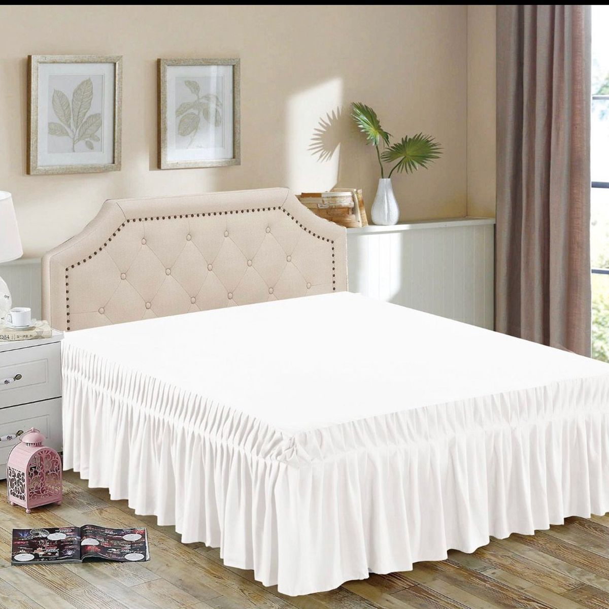 GENERICO - Faldon De Cama 1.5 Plaza 105 x 200 cm