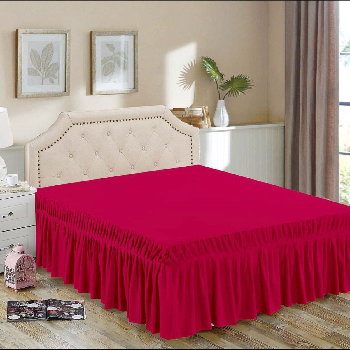 GENERICO - Faldon De Cama 1.5 Plaza 105 x 200 cm