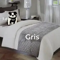 GENERICO - Piecera De Cama Tela Plush Y Genero Reversible