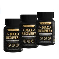 Pack 3 Citrato de magnesio / 300mg / 180 capsulas / 6 meses.