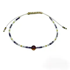 CORAZÓN DE ÁMBAR - Pulsera Transmutadora de energías