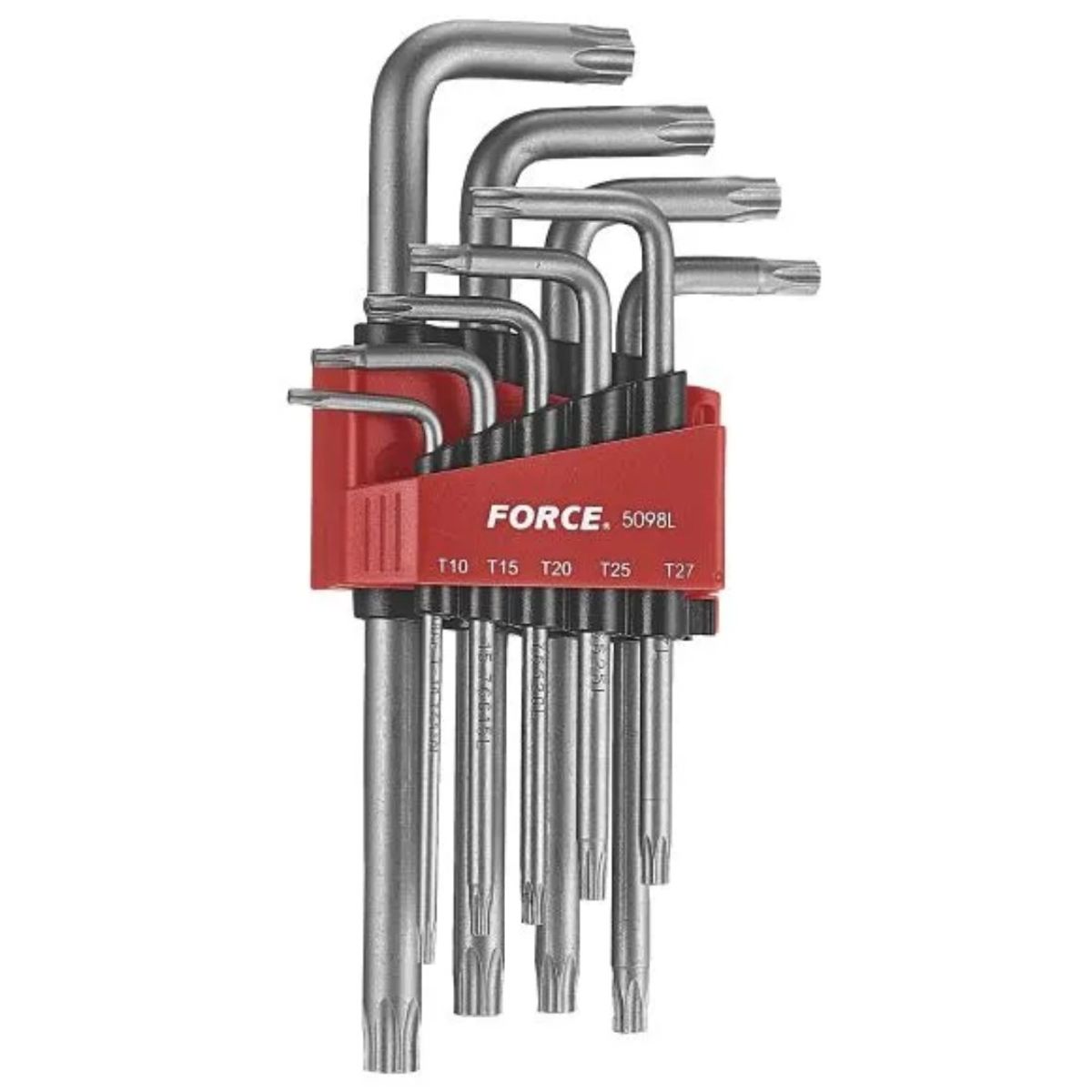 FORCE - Juego Llaves Torx Largas T10 a T50 9pz 5098L Force
