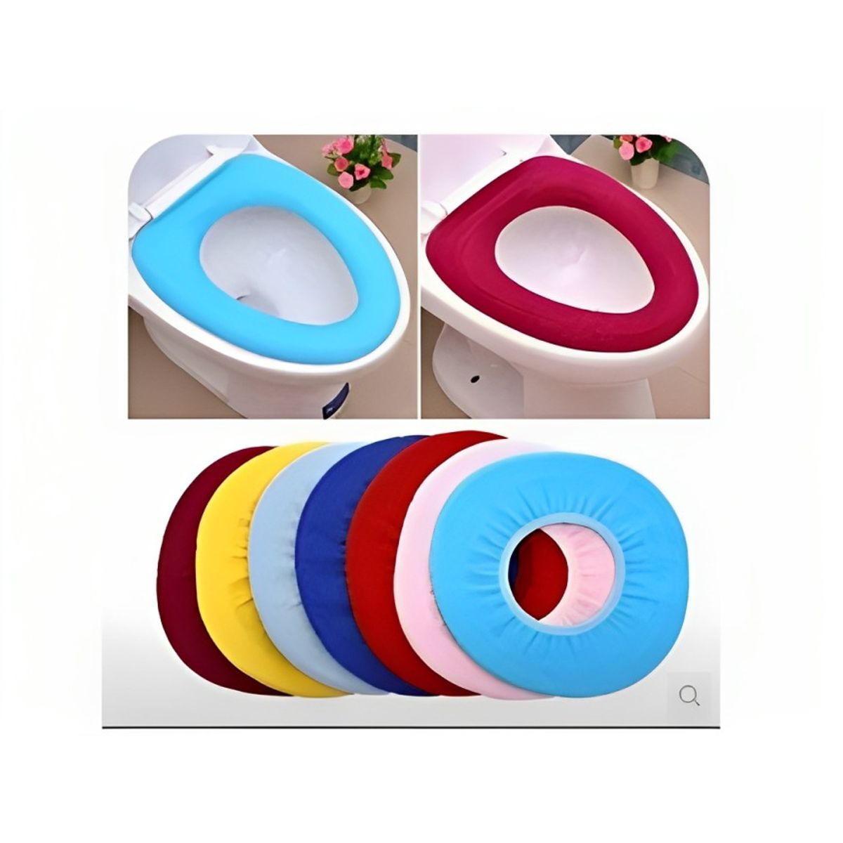 GENERICO - FUNDA TAPA INODORO - Colores Surtidos