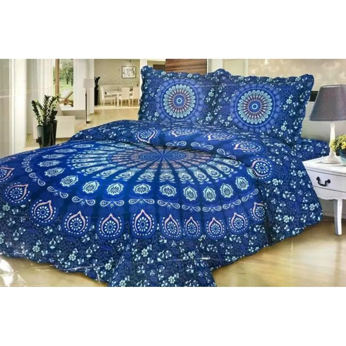 GENERICO - Cubrecama Quilt De Verano 2 Plaza