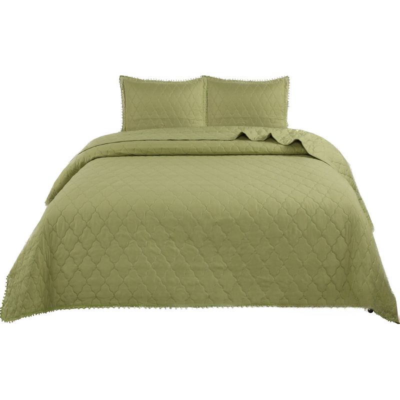 GENERICO - Cubrecama Quilt De Algodon King - Super King