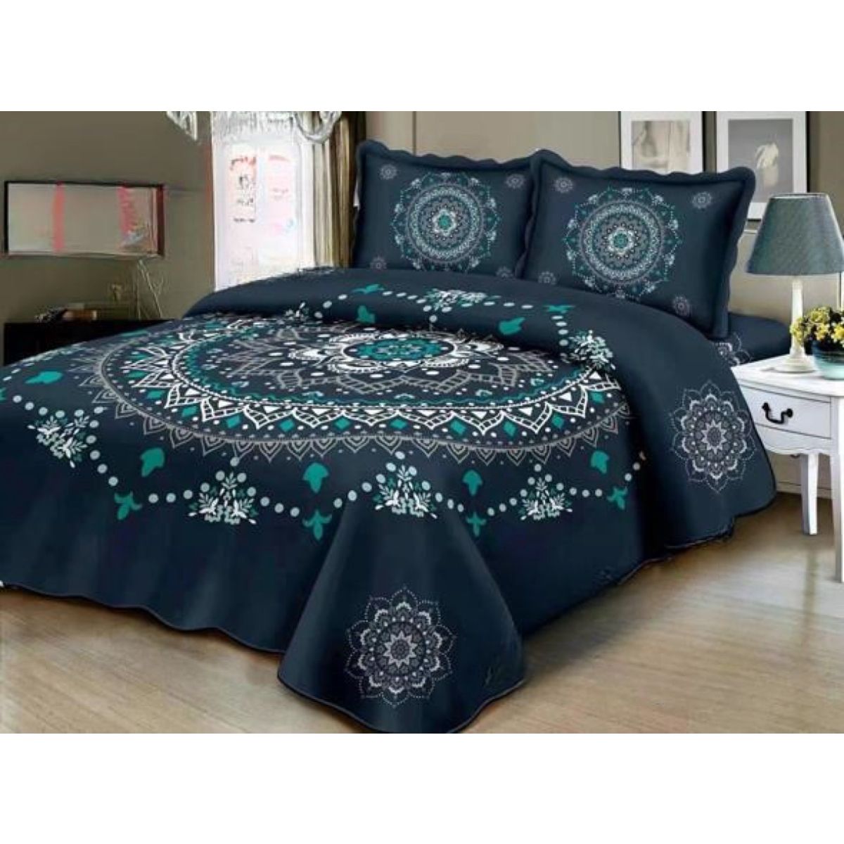 GENERICO - Cubrecama Quilt De Verano 2 Plaza