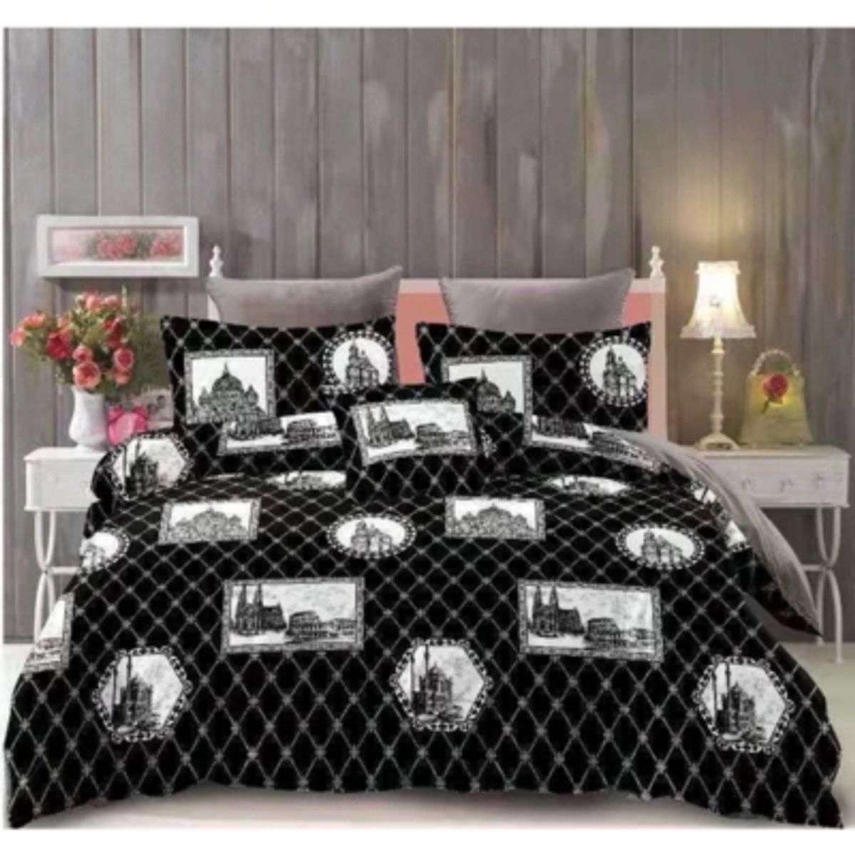 GENERICO - Cubrecama Quilt King - Super King Reversibles