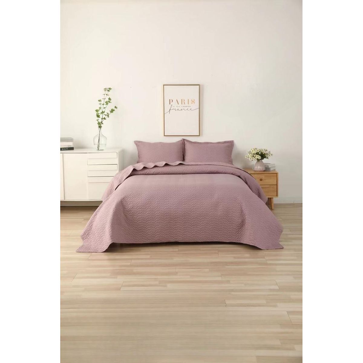 GENERICO - Quilt De Verano Delgado Cubrecamas Reversibles 1.5 Plaza