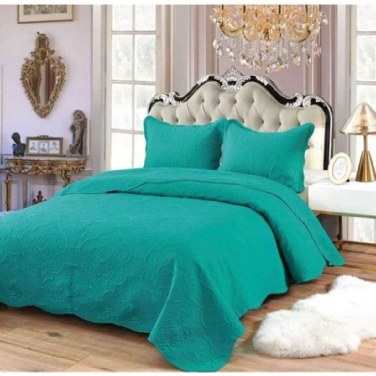 GENERICO - Quilt De Verano de Cubrecamas Reversibles 2 Plaza