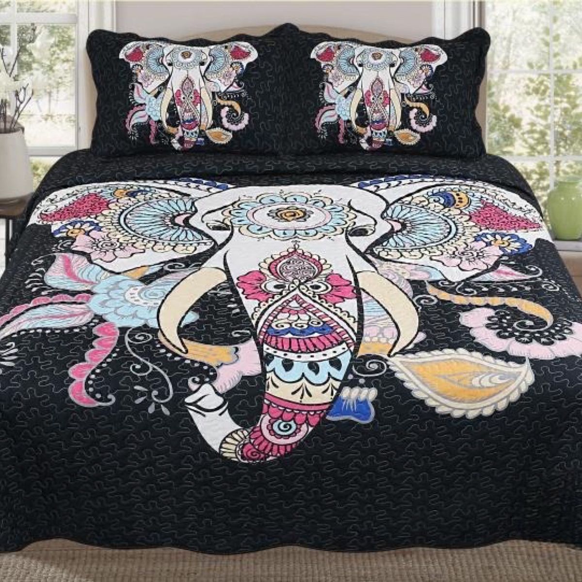 GENERICO - Cubrecama Quilt De Verano King - Super Kig