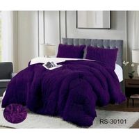 Cubrecama Peludo Para Invierno 2P