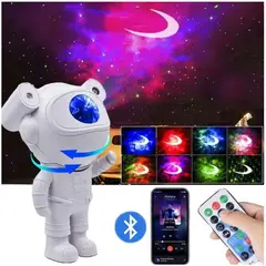 GENERICO - Lampara proyector astronauta parlante LED Recargable