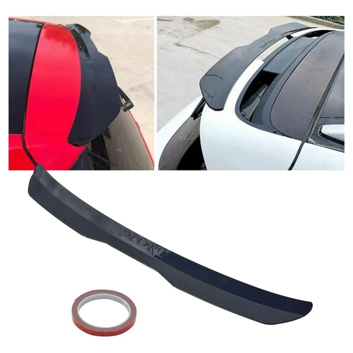 GENERICO - Lip Alerón De Maleta Hatchback Sedan Sport Auto Universal