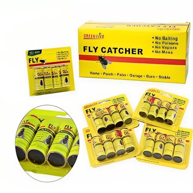 OEM - Rollo adhesivo.  Atrapa moscas e insectos.