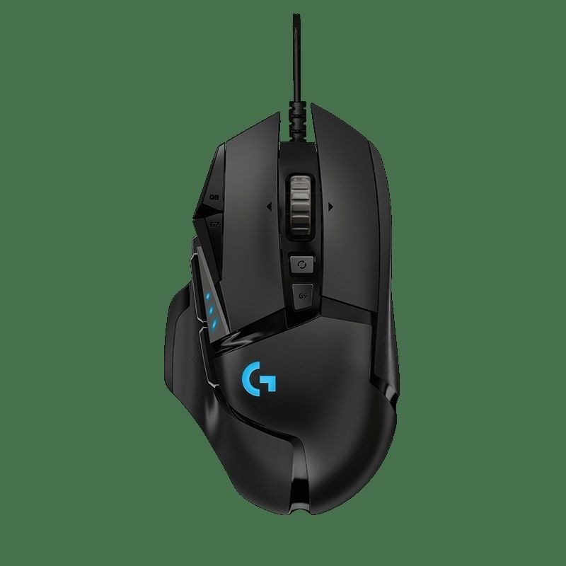 LOGITECH - Wired Gaming Mouse 25600 Dpi Logitech G502 Hero - Negro