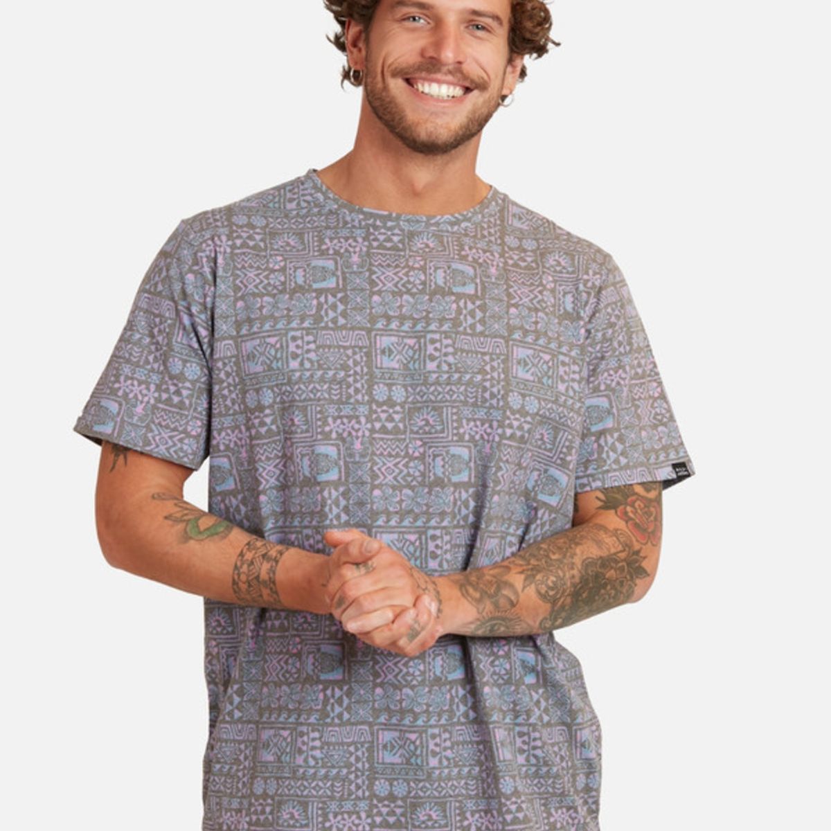 MAUI AND SONS - Polera Hawaiian Sings Hombre Multicolor Maui And Sons