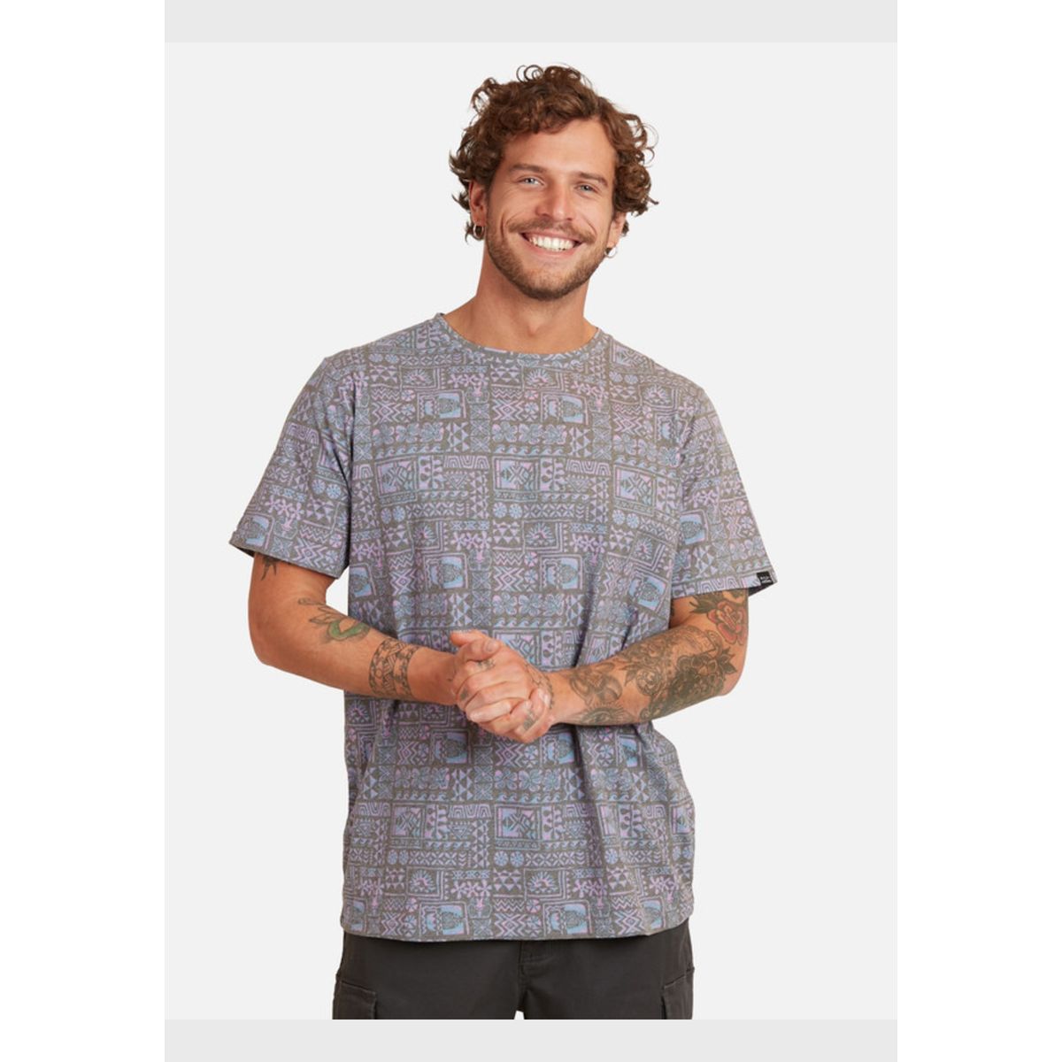 MAUI AND SONS - Polera Hawaiian Sings Hombre Multicolor Maui And Sons