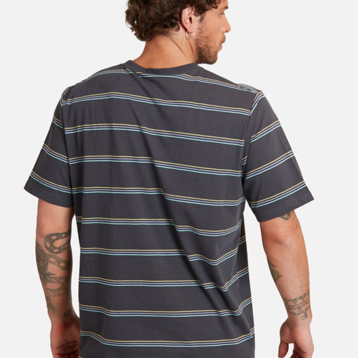 MAUI AND SONS - Polera Striped T-Shirt Maui Hombre Multicolor Maui And Sons