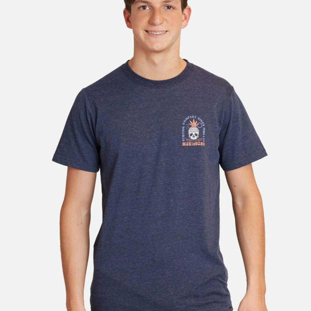 MAUI AND SONS - Polera Skull Pina B Juvenil Multicolor Maui And Sons