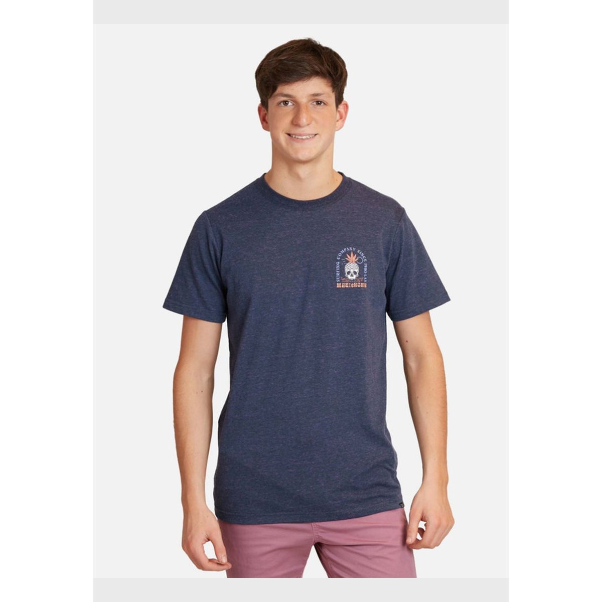 MAUI AND SONS - Polera Skull Pina B Juvenil Multicolor Maui And Sons