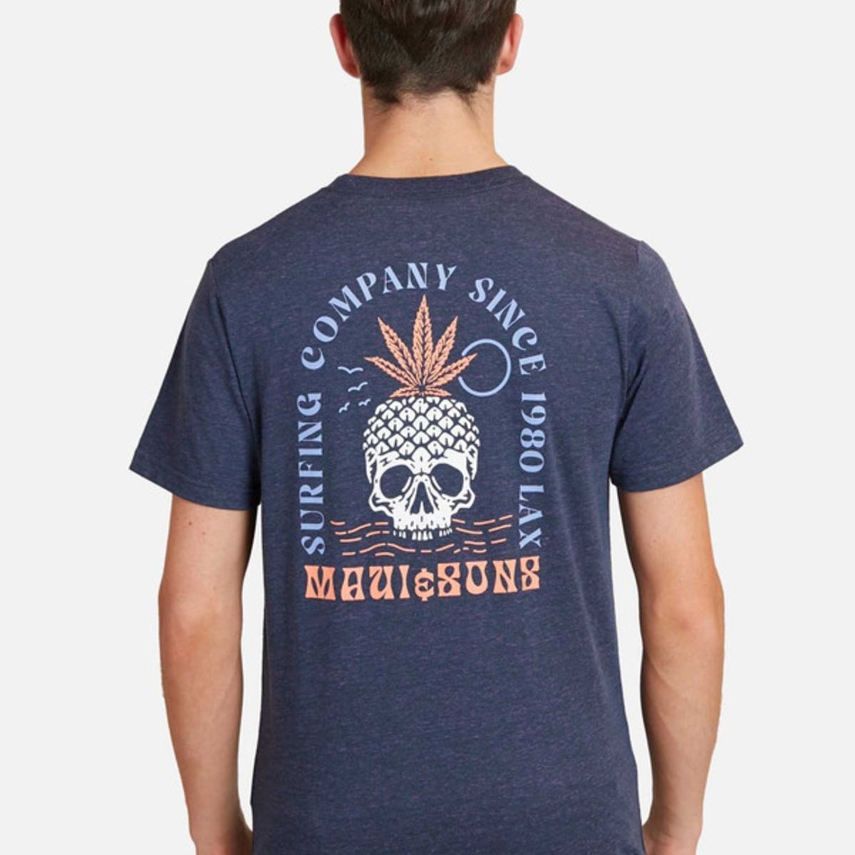 MAUI AND SONS - Polera Skull Pina B Juvenil Multicolor Maui And Sons