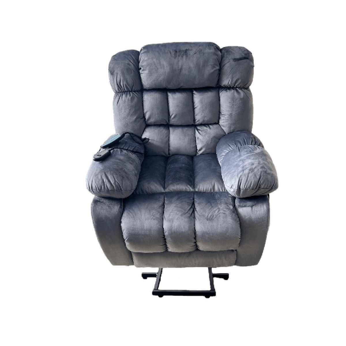 ANDYRALL HOME - Berger Reclinable Eléctrico Alzable Masaje All Body Gris Paradise 8413LH