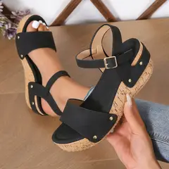 TIOZONEY - Sandalias de verano para mujer
