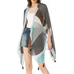 MOSS ROSE - Ropa de kimono de playa para mujer Tops de cardigan ligeros