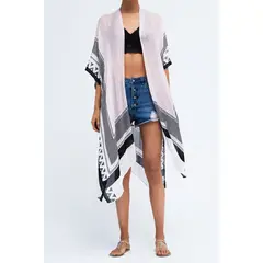 MOSS ROSE - Ropa de kimono de playa para mujer Tops de cardigan ligeros