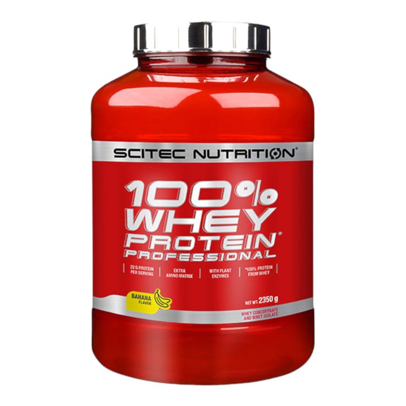 SCITEC NUTRITION - 100 WHEY PROTEIN PROFESSIONAL 78sv Platano Scitec Nutrition