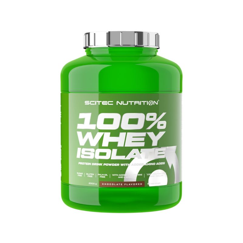 SCITEC NUTRITION - Proteína 100 Whey isolate 2kg Chocolate - Scitec Nutrition