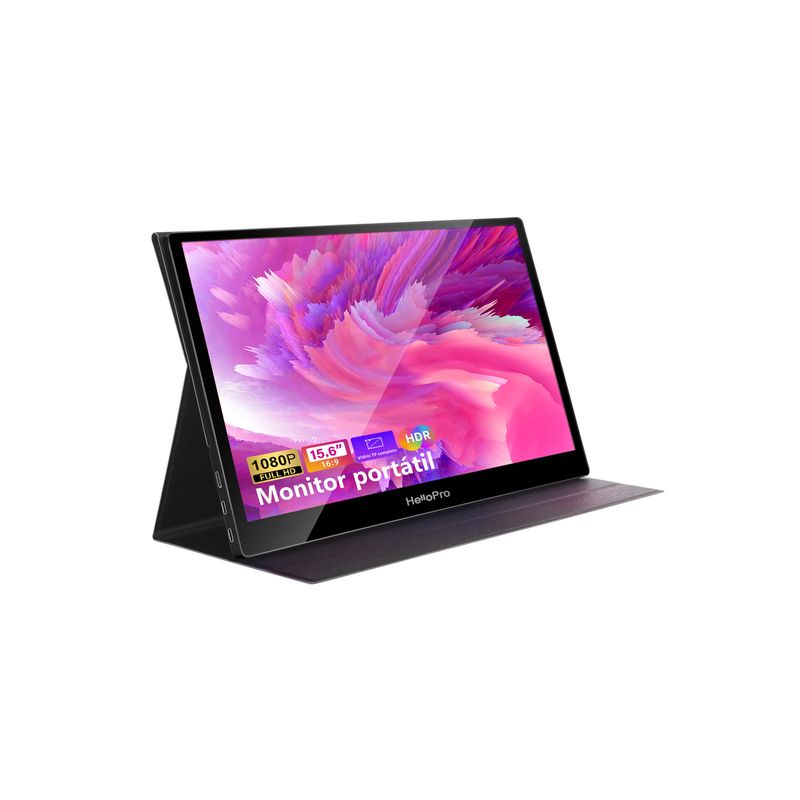 HELLOPRO - MONITOR PLANO FUNDA SOPORTADORA156” FHDIPS HELLOM1 HELLOPRO