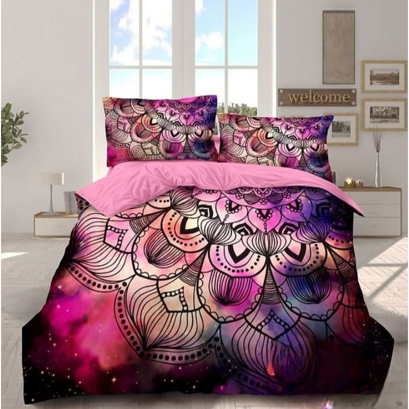 GENERICO - Cubrecama Tela Quilt De Verano 2 Plazas Con Diseños