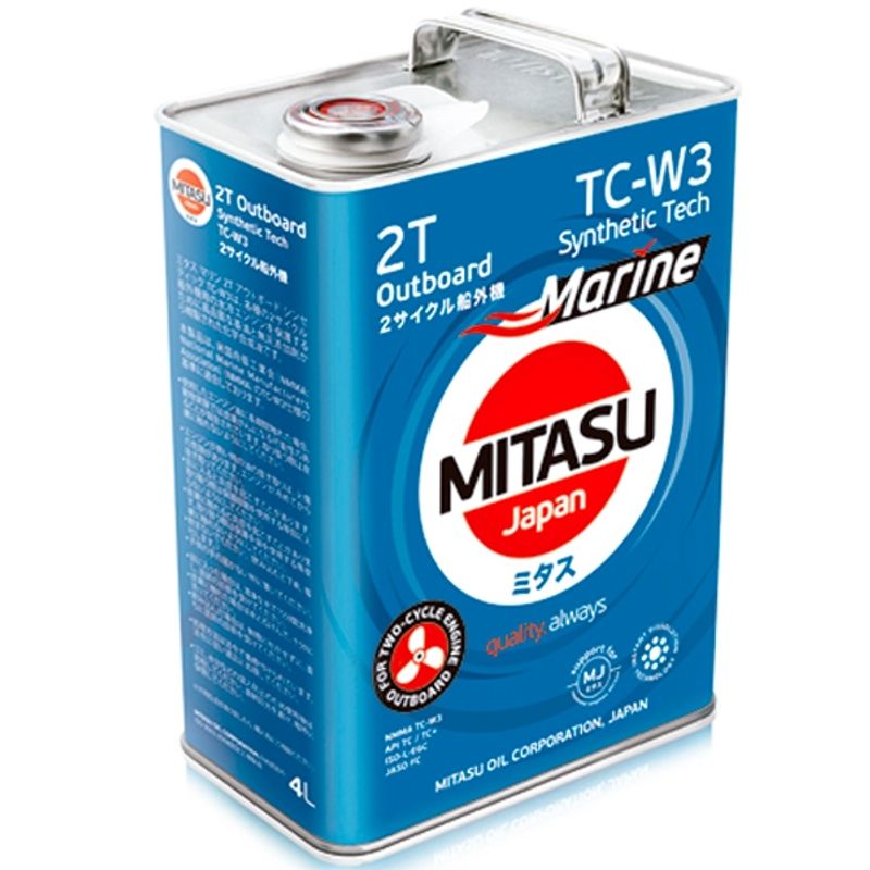 MITASU - Aceite 2 Tiempos Fueraborda Tc-w3 Nautico