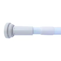 VOLGEN - Barra para cortina de baño extensible 140x260 cm