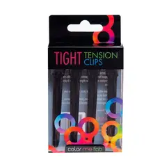 GENERICO - Pinzas De Tension Cabello Negras Framar 4und.
