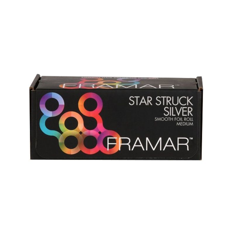 GENERICO - Rollo Papel Aluminio Liso Framar Silver 12,7cm X 97,5m