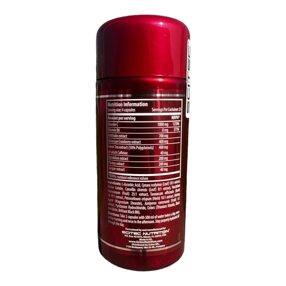 SCITEC NUTRITION - Water cut 100 caps - Scitec Nutrition