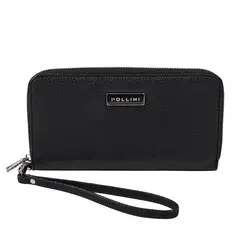 POLLINI - Billetera Mujer Negro