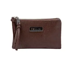 POLLINI - Billetera Mujer Chocolate