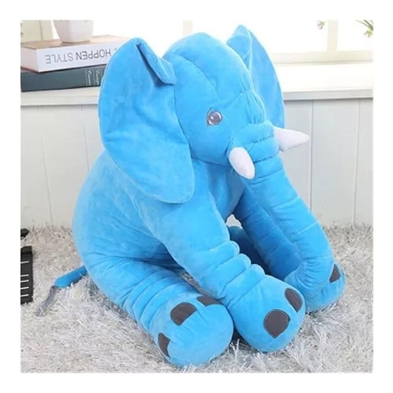 GENERICO - Peluche Elefante Para Apego Almohada Bebe Suave Liviano
