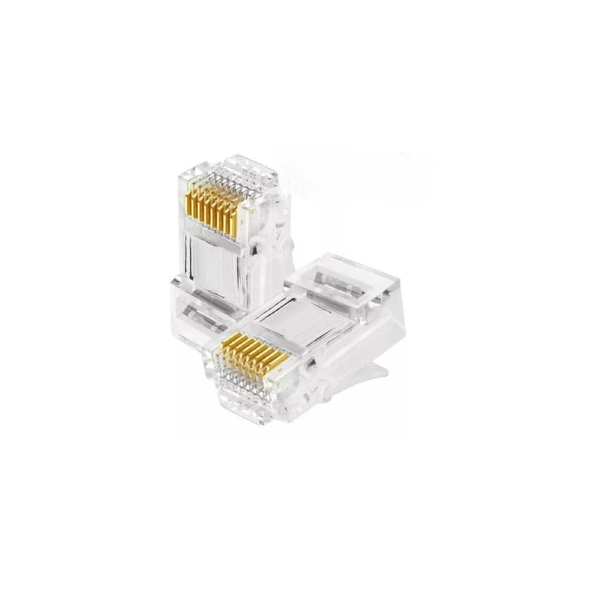 GENERICO - Conectores RJ45 Cat5e Pack 100 Uds Red Ethernet
