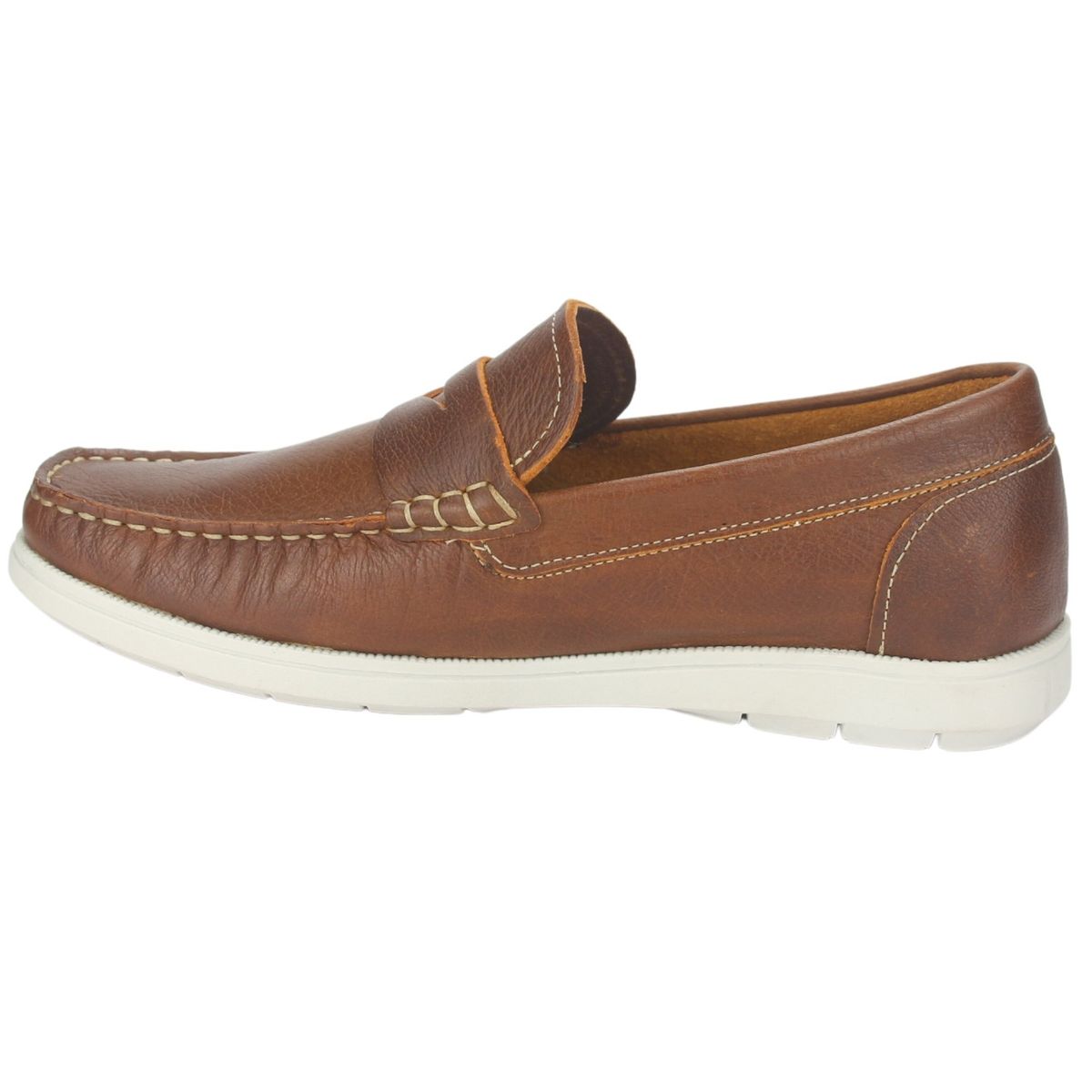 FERRACINI - Mocasin Hombre Café Claro Casual Ferracini 4952