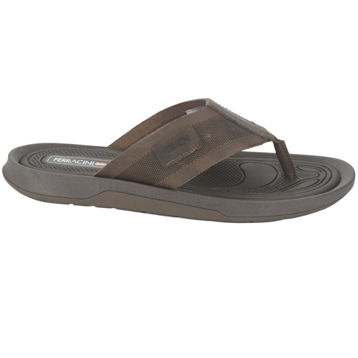 FERRACINI - Sandalia Hombre Café Casual Ferracini 1590