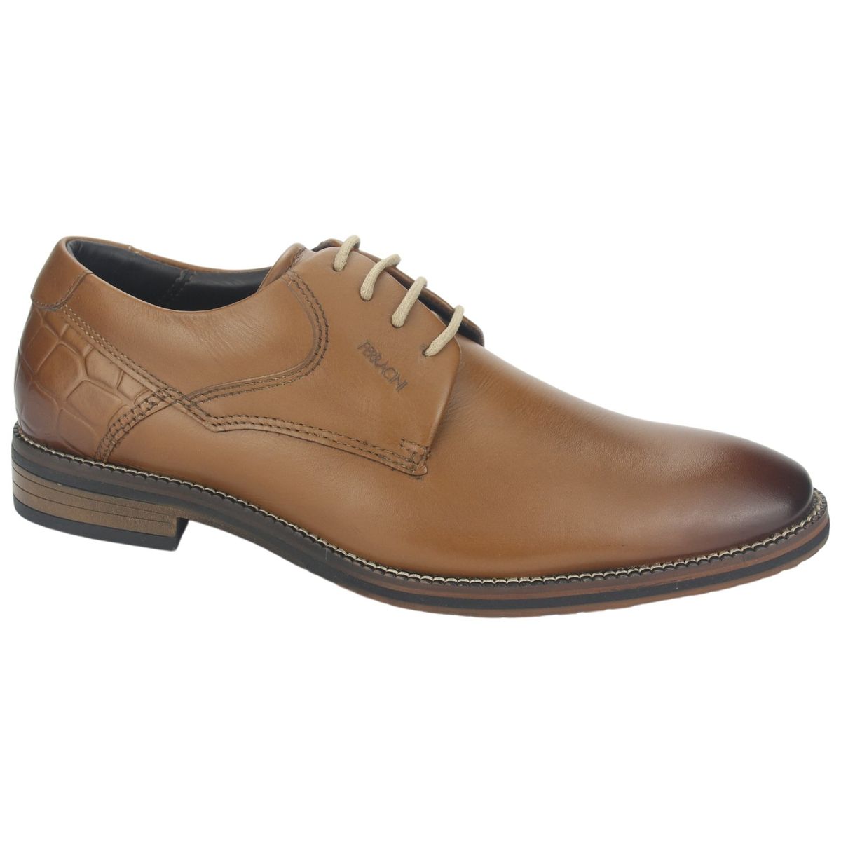 FERRACINI - Zapato Hombre Café Casual Ferracini 3941