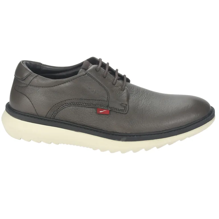 Zapato Hombre Gris Casual 6770